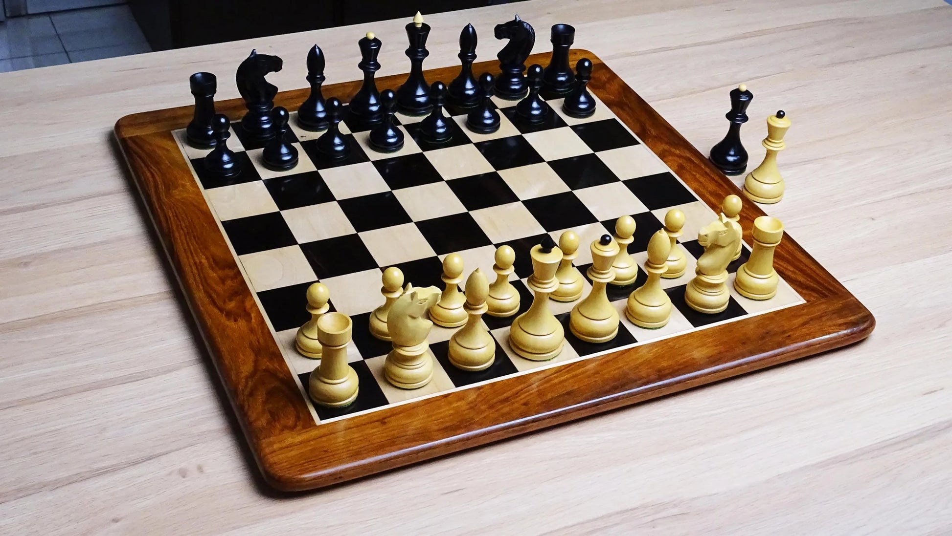 Authentic Soviet chess set inspired by the golden era of Soviet chess mastery – premium quality wooden pieces – Chessetup Store