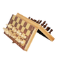 High-Quality 16-Inch Wooden Chess Set - The Silver Knight Folding Staunton Board | Chessetup Store – A durable and elegant chess set for all levels.