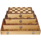 Best 16" Folding Wooden Chess Set - The Silver Knight Staunton Chess Pieces | Chessetup Store – A professional-quality chess set for tournaments and home play.