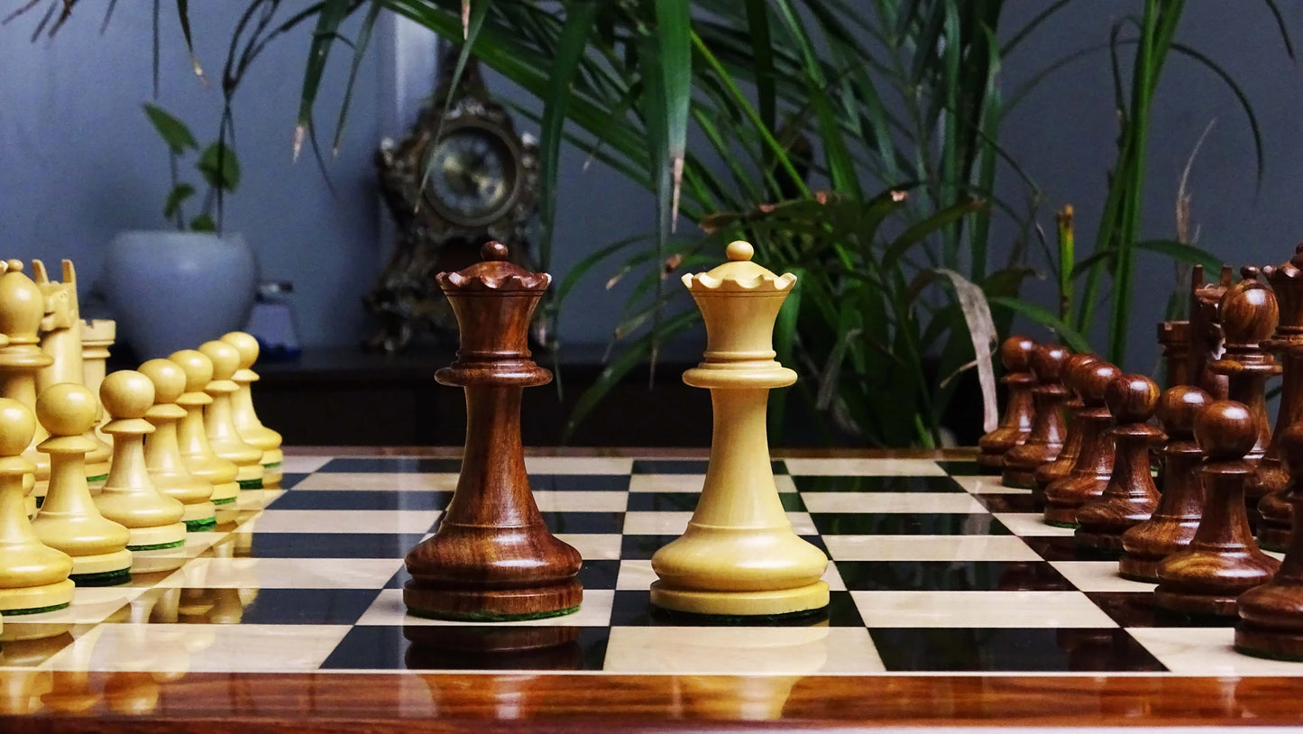 Best Chess Pieces for Professional Play - Sheesham & Boxwood Wooden Chessmen - Chessetup Store