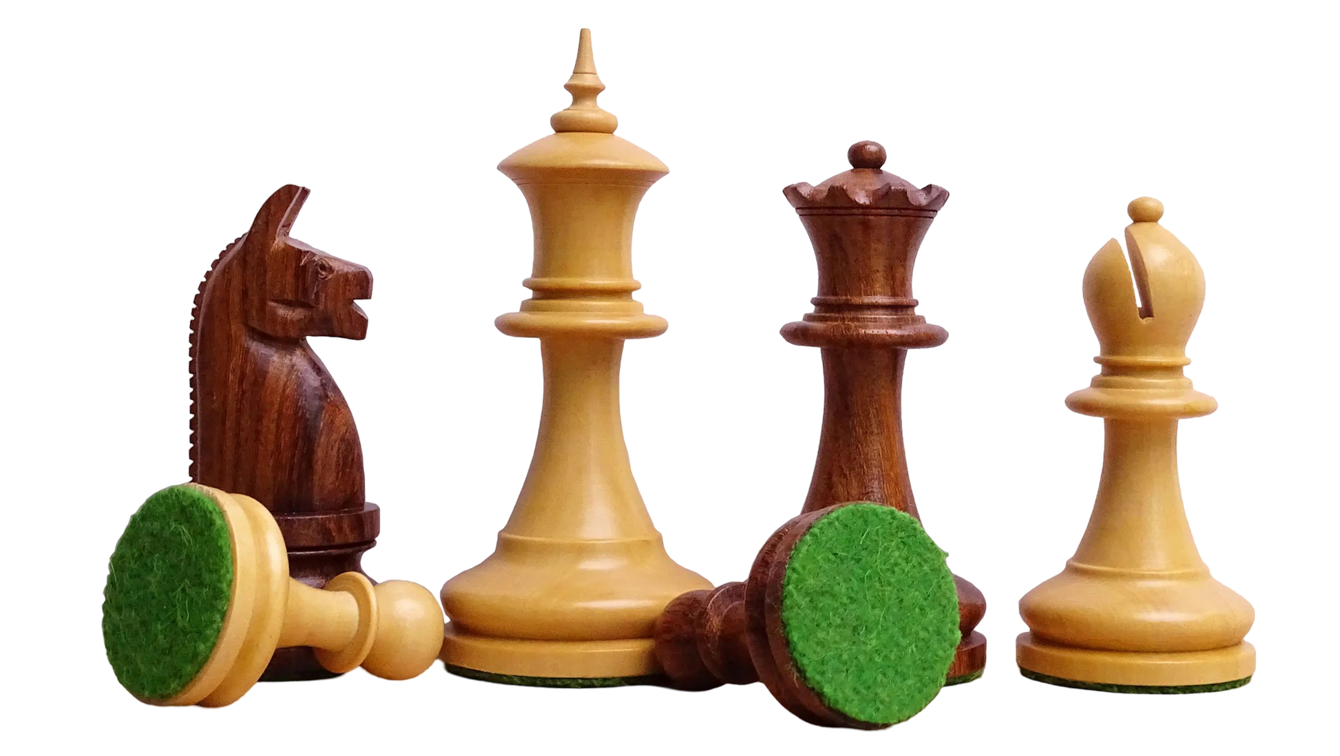 Handcrafted Wooden Chess Pieces in Sheesham & Boxwood - Collectible Chess Set for Enthusiasts - Chessetup Store