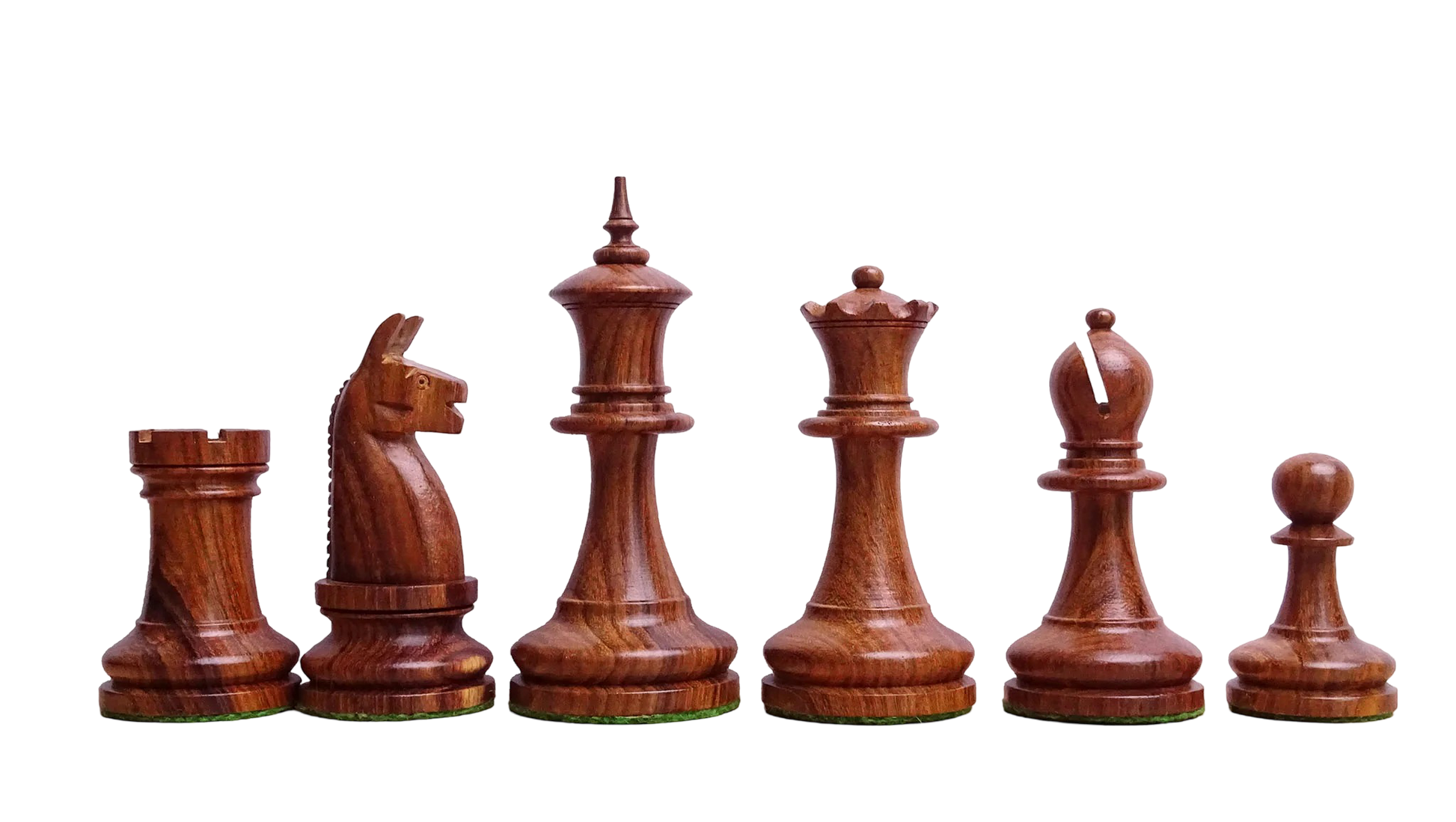 Professional Chess Pieces in Sheesham & Boxwood - Tournament-Quality Staunton Set - Chessetup Store