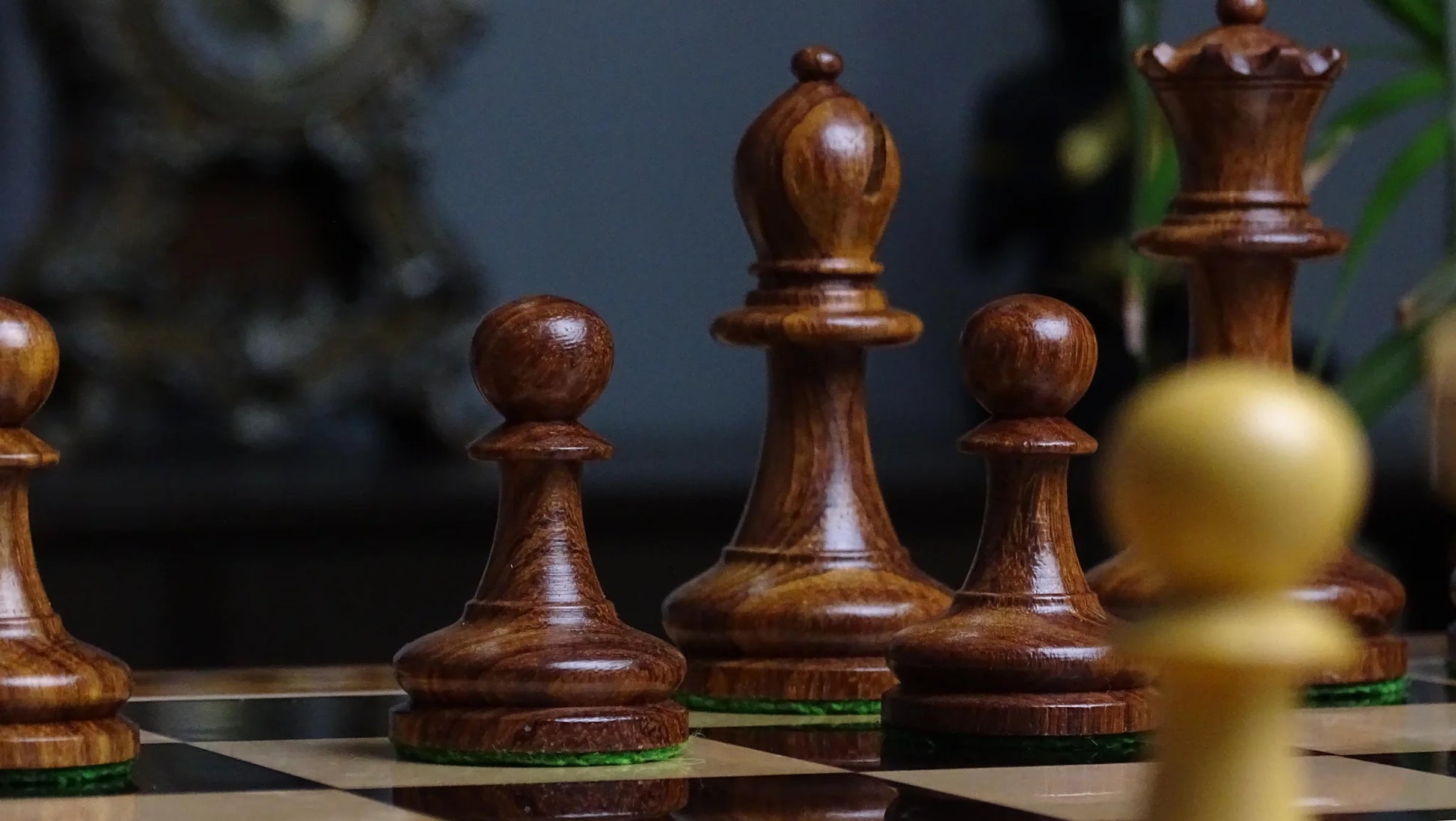 Staunton Chessmen Set - Reproduced American Chess Pieces in Sheesham & Boxwood - Chessetup Store