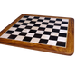 Best 17-Inch Ebony & Maple Chess Board - Solid Wood with 48mm Squares | Chessetup Store – A tournament-ready chessboard with a refined and polished surface.