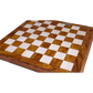 Premium 17" Wooden Chess Board - Sheesham & Maple Solid Wood, 48mm Squares | Chessetup Store – A stunning chessboard crafted for competitive and luxury chess play.