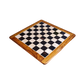 Handcrafted 17" Chess Board - Ebony & Maple Solid Wood with 48mm Squares | Chessetup Store – A beautifully crafted board designed for full-size Staunton chess pieces.