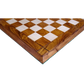 17-Inch Chess Board in Sheesham Wood & Maple Wood - 48mm Squares | Chessetup Store – A handcrafted wooden chessboard designed for tournament and luxury play.