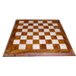 Luxury 17-Inch Wooden Chess Board - Sheesham & Maple Wood with 48mm Squares | Chessetup Store – A high-quality chessboard offering durability and elegance.