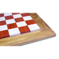 High-Quality 23-Inch Chess Board - African Padauk & Maple Wood with 57mm Squares | Chessetup Store – A durable, handcrafted board designed for precision gameplay.