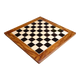 21" Square Chess Board - Ebony & Maple Solid Wood with Sheesham Border | Chessetup Store – A high-end chessboard perfect for full-size Staunton chess pieces.