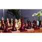 Professional Sinquefield Cup Chess Pieces - 3.75" Padauk & Boxwood Staunton Set - Available now at Chessetup Store.