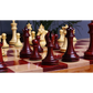 Padauk & Boxwood Chess Set - Sinquefield Cup Edition, 3.75-inch King - Premium chess craftsmanship at Chessetup.