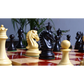 Luxury Tournament Chess Pieces in Ebony Wood & Boxwood - 3.75-inch Staunton Design - Shop now at Chessetup.