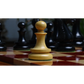 4.5-inch Ebony & Boxwood Chess Pieces - Dublin Luxury Set, Triple Weighted Stability - Premium quality at Chessetup.