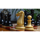 Dublin Staunton Chess Pieces - 4.5" Triple Weighted Ebony & Boxwood King Set - Get yours at Chessetup.