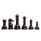 Premium Staunton Chess Pieces in Ebony & Boxwood - 4.5-inch King, Triple Weighted - Buy now at Chessetup.