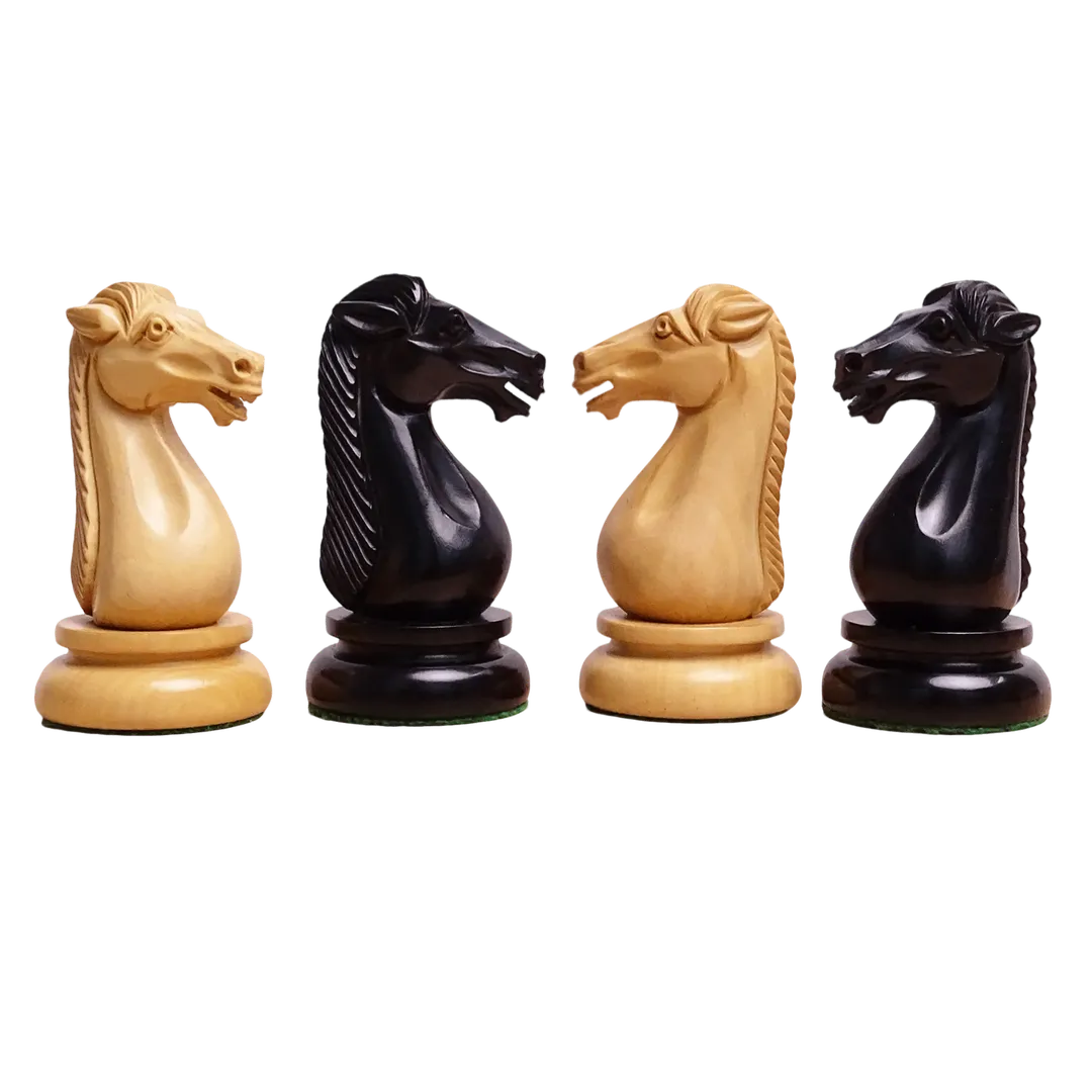 Professional Dublin Luxury Chess Set - 4.5" King, Ebony & Boxwood Pieces - Elevate your game with Chessetup Store.