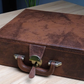 Solid Chess Storage Box - Brown Faux Leather Case for Pieces Up to 4.1" | Chessetup Store – A premium storage solution for high-quality wooden chess sets.