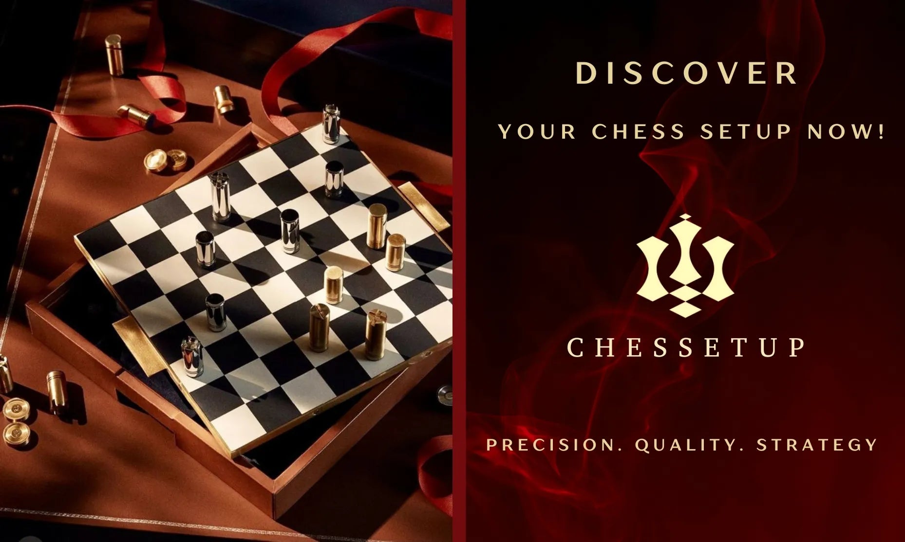 Welcome to ChesSetup, your destination for luxury handcrafted chess boards, premium chess pieces, and unique accessories with worldwide shipping.