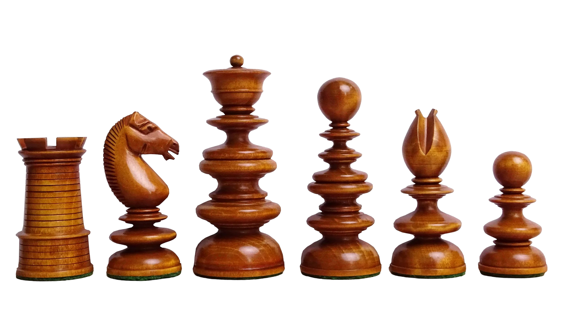 Luxury Collector's Chess Set - 1840 Calvert Library Size Chess Pieces in Genuine Ebony - Chessetup Store