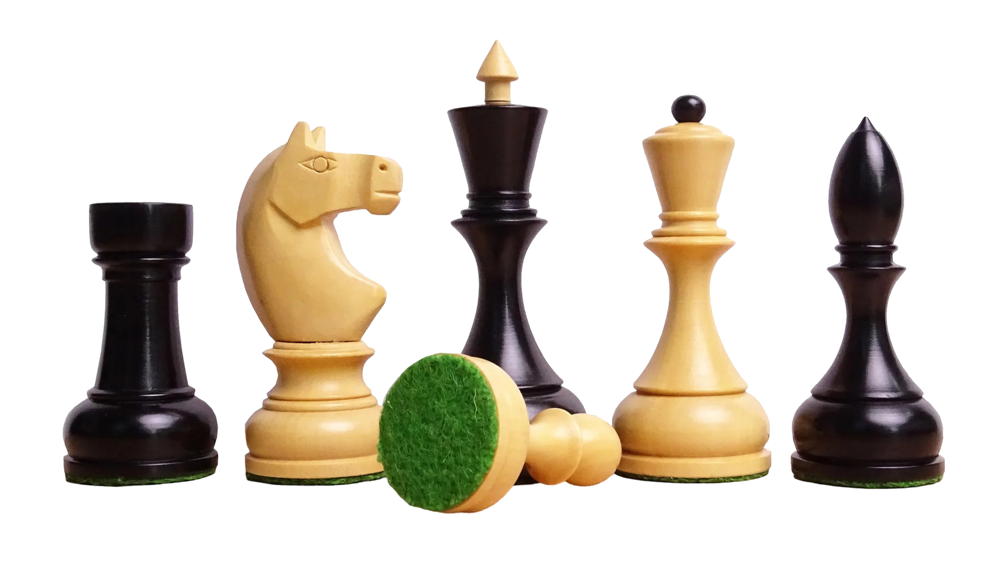 Vintage Soviet Chess Set from the 1930s, featuring a weighted 4.2-inch King with intricate wooden craftsmanship – Chessetup Store