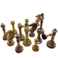 Handcrafted 32 Full Metal Chess Pieces - Premium Staunton Set | Chessetup Store – The best metal chess pieces available.