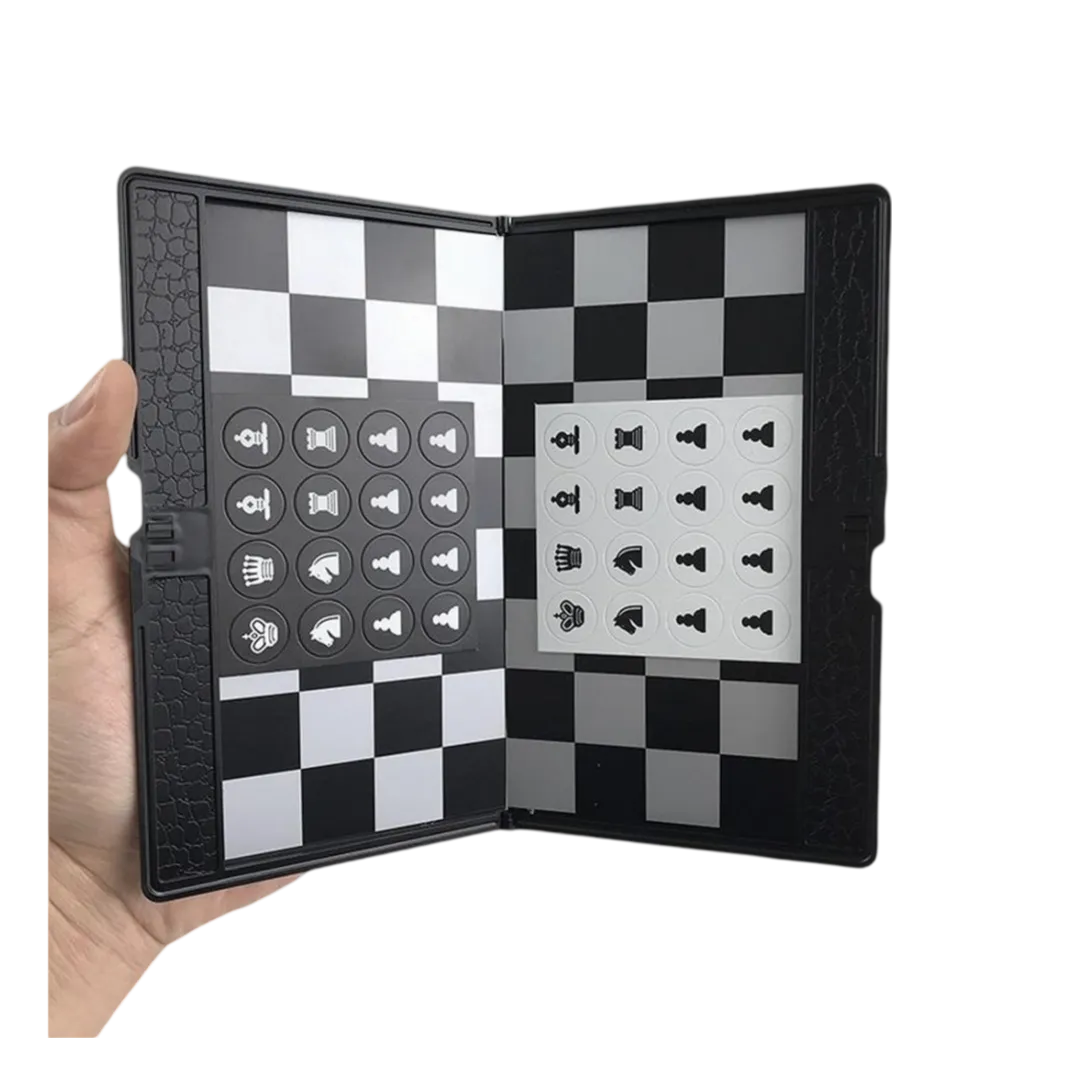 Pocket Chess Set - The Mini Master | Chessetup Store – A compact and portable chess set designed for on-the-go play.