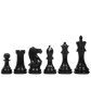 The American Staunton Series Chess Pieces - 4.4" King, Ebony Wood & Boxwood Tournament Set – Exclusive at Chessetup Store.