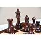 Tournament-Quality American Staunton Chess Pieces - 4.4" King, Rosewood & Box Wood – Designed for serious players, available at Chessetup Store.