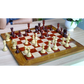 The Leo Series Staunton Chess Pieces - 4.4" King, Handcrafted African Padauk & Boxwood – The best tournament chess sets, only at Chessetup Store.