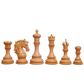 Premium Staunton Chess Set - 4.4" King The Leo Series in African Padauk & Boxwood – Buy a top-tier tournament chess set at Chessetup Store.