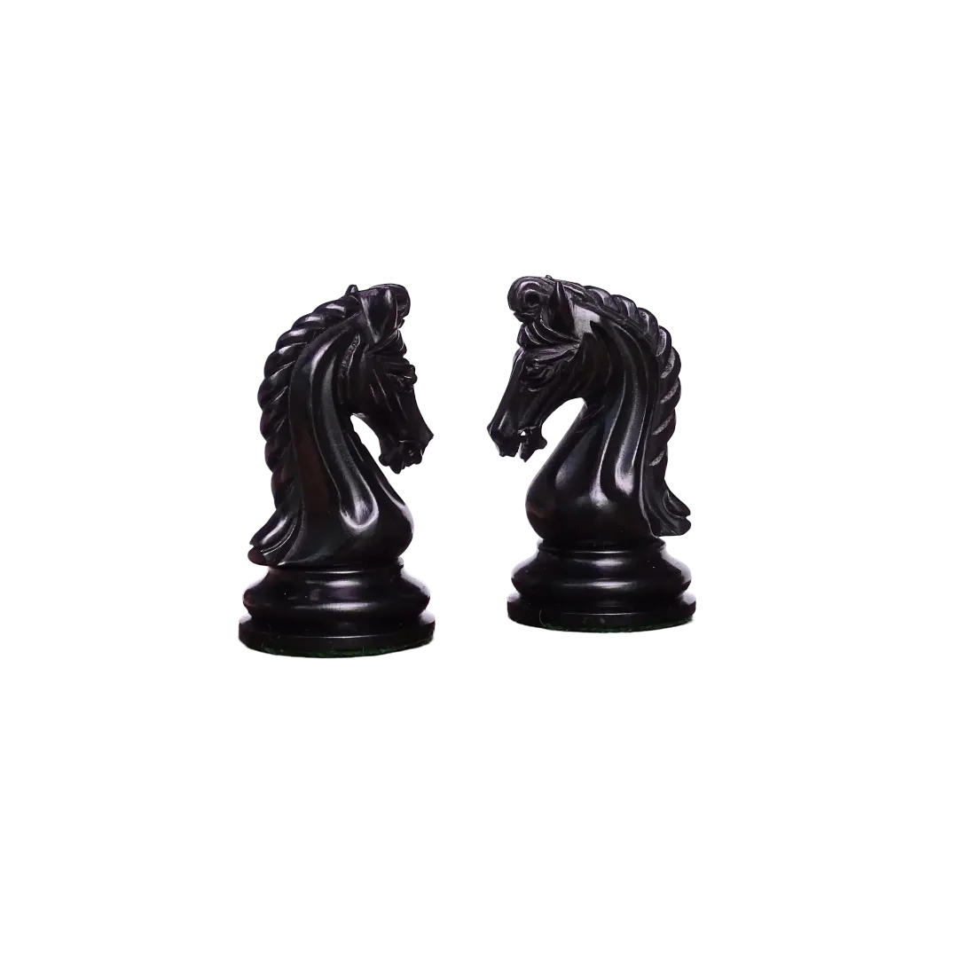 Professional Chess Pieces - 4.4-inch Triple Weighted Imperial Set in Ebony & Boxwood – Play like a grandmaster with Chessetup Store’s finest.