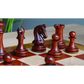 Exclusive Imperial Staunton Chess Set - 4.4" King, Triple Weighted Padauk & Boxwood – Shop premium chess sets at Chessetup Store.