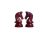 Professional Chess Pieces - 4.4-inch Triple Weighted Imperial Set in Padauk & Boxwood – The ultimate chess experience, available at Chessetup Store.