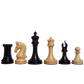 Professional Tournament Chess Pieces - 4.4" King Triple Weighted Ebony & Boxwood – The best chess sets are at Chessetup Store.