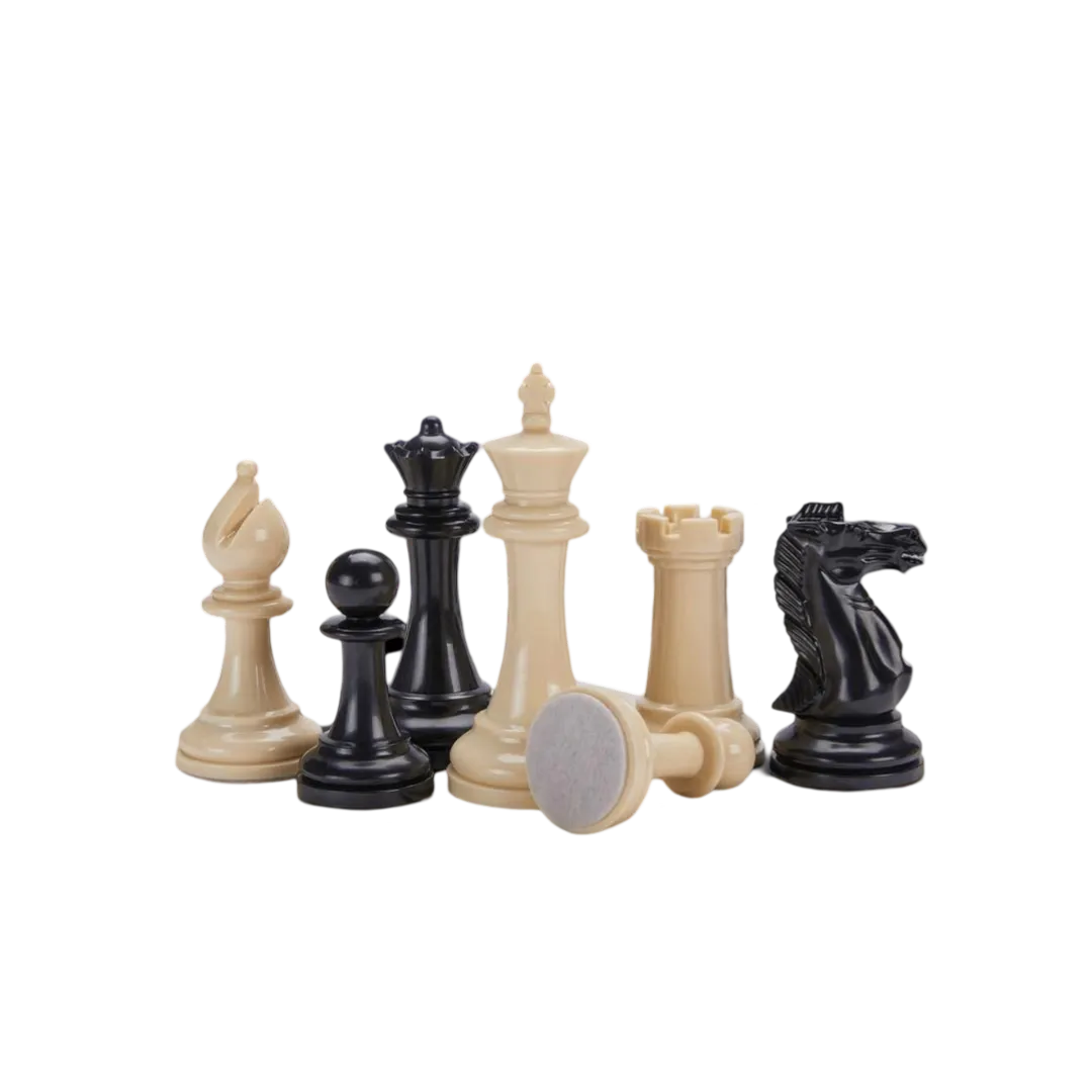 Professional Tournament Chess Set - Multicolor Folding Board & Carrying Bag | Chessetup Store – A lightweight, portable chess set for serious competitors.