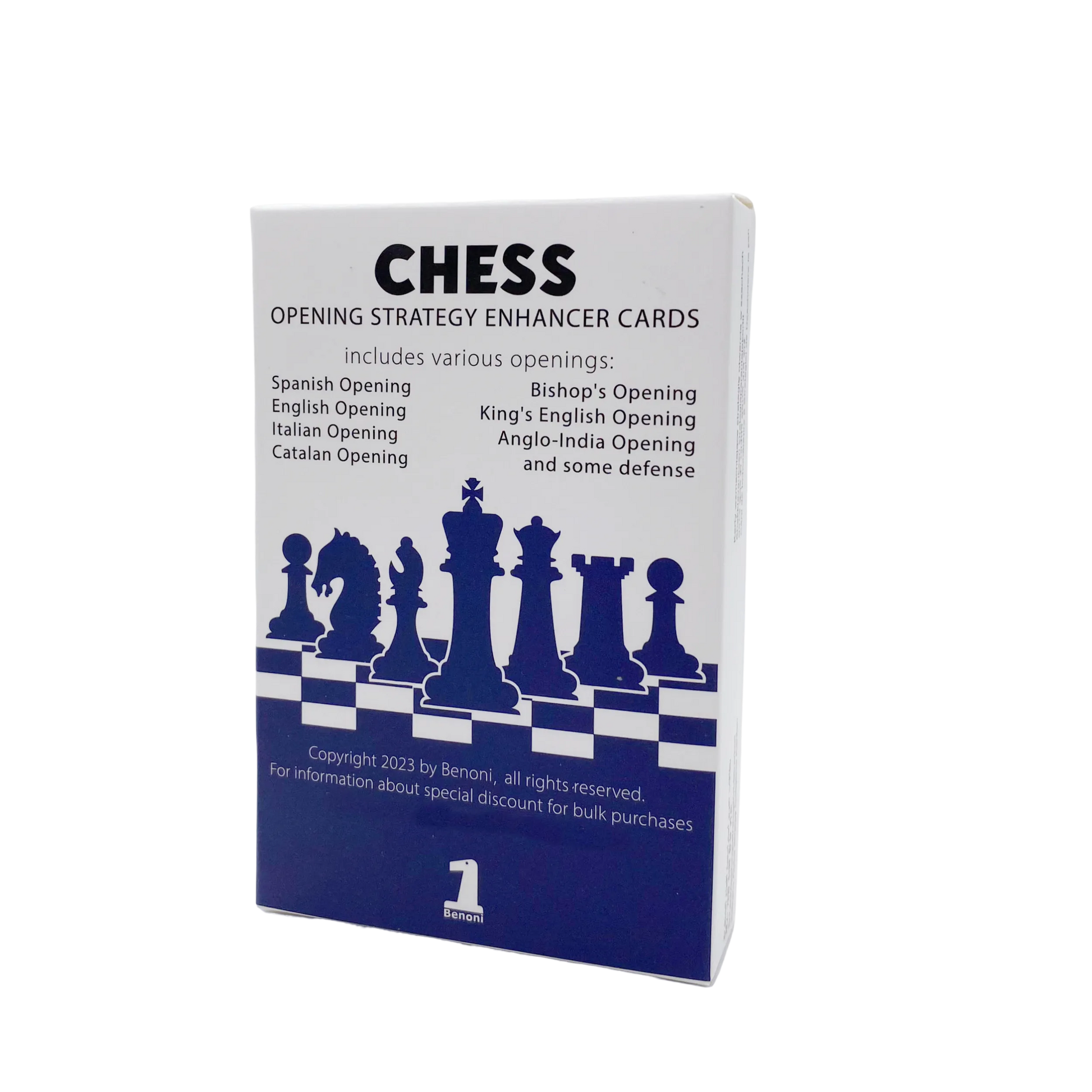 Chess Opening Strategy Enhancer Cards | Chessetup Store – A powerful learning tool designed to master key opening principles and improve gameplay.