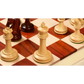 3.75" Staunton Chess Pieces Set - The Imperial Collector Series Triple Weighted Bud Rose Wood & Box Wood – Elevate your game with Chessetup Store.