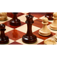 The Imperial Collector Series Chess Pieces - 3.75" King, Tournament-Approved Bud Rose Wood & Box Wood Set – Premium craftsmanship at Chessetup Store.