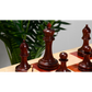 Elite Chess Pieces - 3.75-inch King, Imperial Collector Series Weighted in Bud Rose Wood & Box Wood – Available now at Chessetup Store.